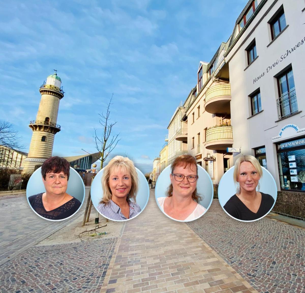 Ostseeblick, Direkt Am Alten Strom Rostock Bagian luar foto